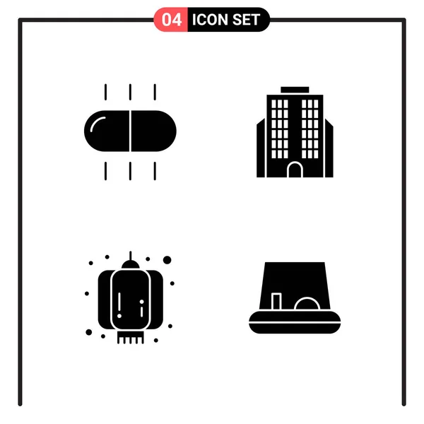 Conjunto Iconos Creativos Universales Simplemente Vector Ilustraciones Para Aplicaciones Web — Vector de stock