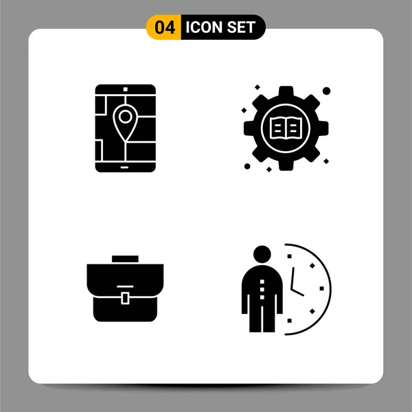 Conjunto Iconos Creativos Universales Simplemente Vector Ilustraciones Para Aplicaciones Web — Vector de stock