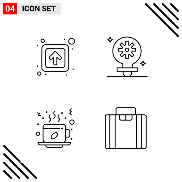 Set de 25 iconos de negocio universales Vector — Archivo Imágenes Vectoriales