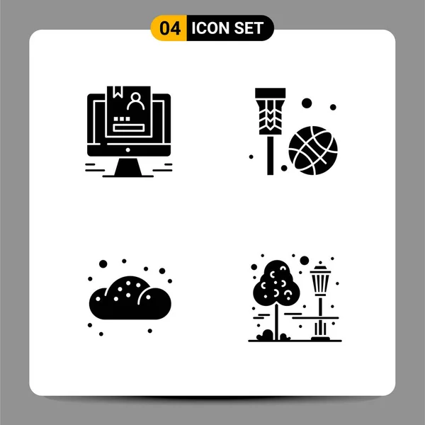 Set Universal Creative Icons Simply Vector Illustrations Web Mobile Apps — Stock Vector