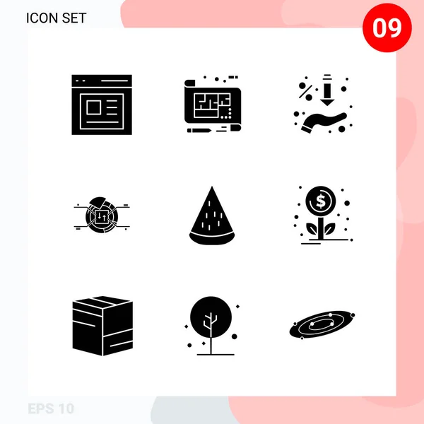 Set Universal Creative Icons Simply Vector Illustrations Web Mobile Apps — Stock Vector