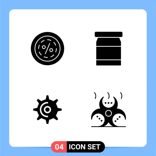 Conjunto Iconos Creativos Universales Simplemente Vector Ilustraciones Para Aplicaciones Web — Vector de stock