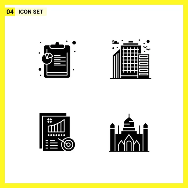 Set Universal Creative Icons Simply Vector Illustrations Web Mobile Apps — Stock Vector