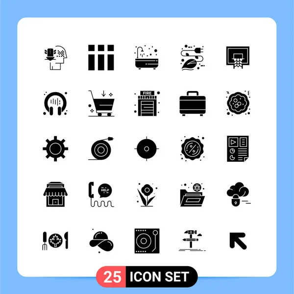 Σύνολο 25 Universal Business Icons Vector — Διανυσματικό Αρχείο