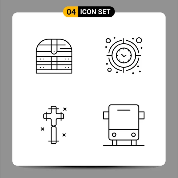 Set de 25 iconos de negocio universales Vector — Vector de stock