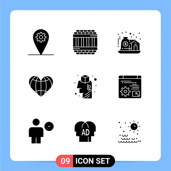 Set de 25 iconos de negocio universales Vector — Archivo Imágenes Vectoriales