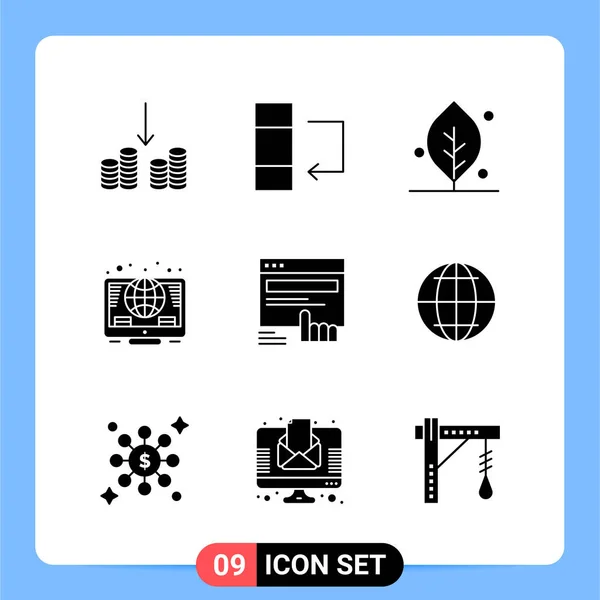 Set de 25 iconos de negocio universales Vector — Vector de stock