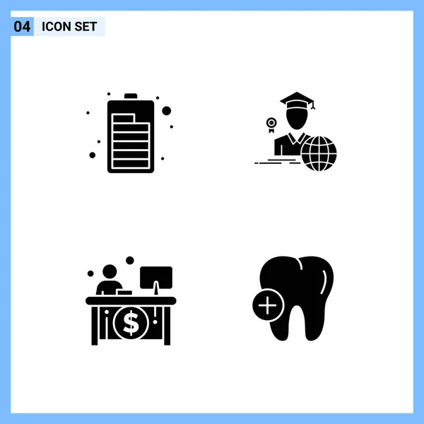 Set Universal Creative Icons Simply Vector Illustrations Web Mobile Apps — Stock Vector