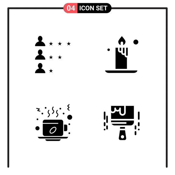 Set Universal Creative Icons Simply Vector Illustrations Web Mobile Apps — Stock Vector