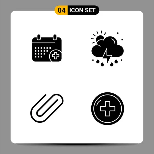 Set Universal Creative Icons Simply Vector Illustrations Web Mobile Apps — Stock Vector