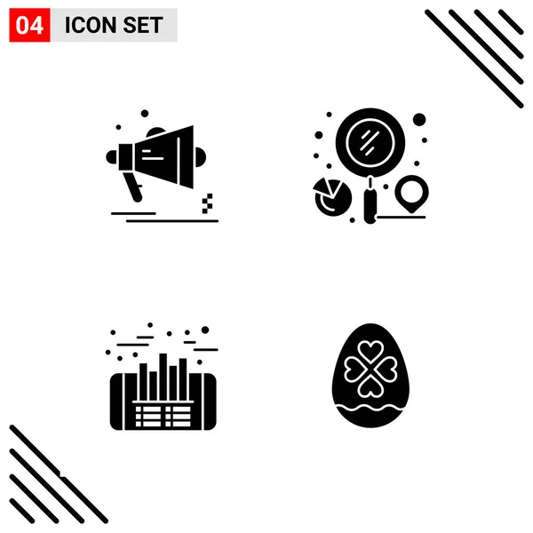 Set Dari Ikon Kreatif Universal Cukup Ilustrasi Vektor Untuk Aplikasi - Stok Vektor