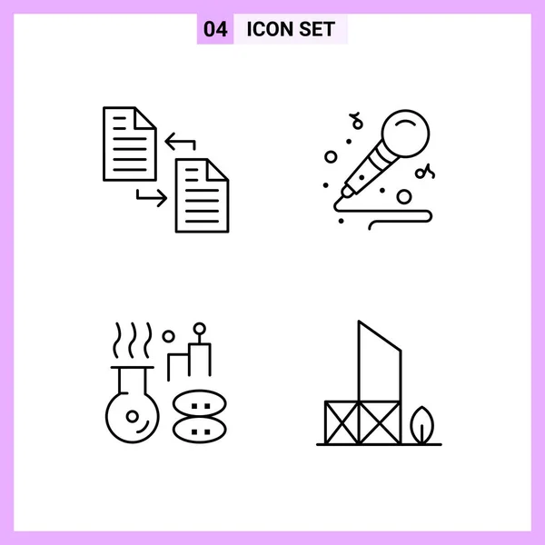 Σύνολο 25 Universal Business Icons Vector — Διανυσματικό Αρχείο