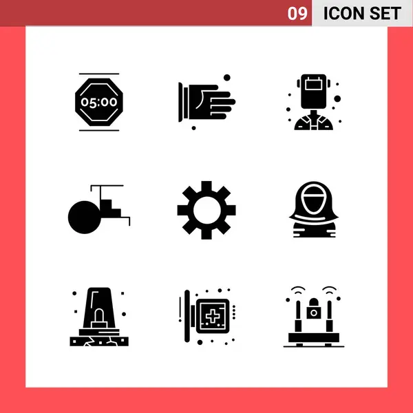 Conjunto Iconos Creativos Universales Simplemente Vector Ilustraciones Para Aplicaciones Web — Archivo Imágenes Vectoriales