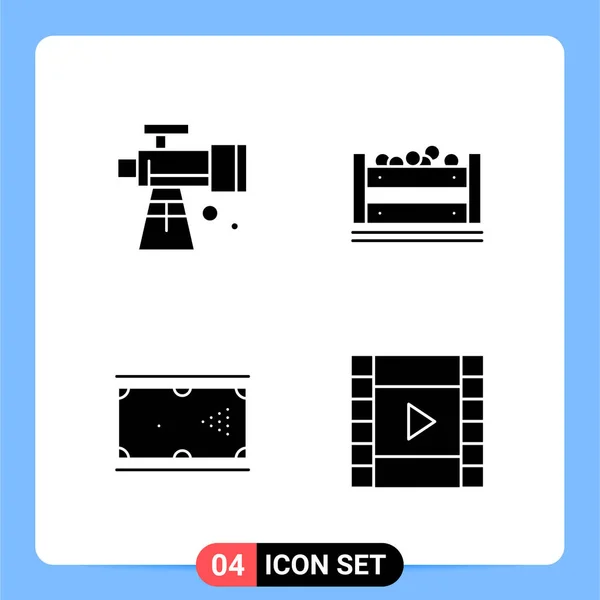 Set Universal Creative Icons Simply Vector Illustrations Web Mobile Apps — Stock Vector