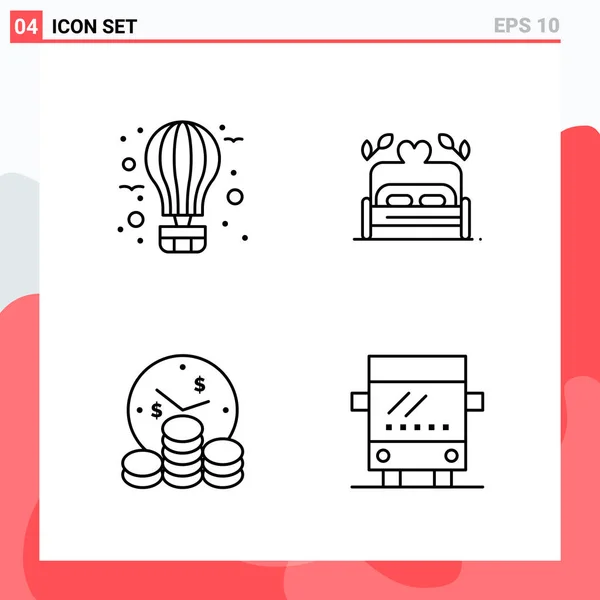 Set de 25 iconos de negocio universales Vector — Vector de stock