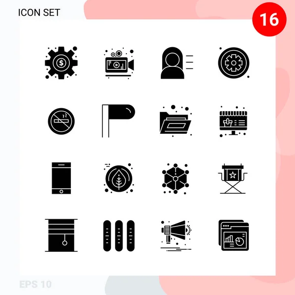 Conjunto Iconos Creativos Universales Simplemente Vector Ilustraciones Para Aplicaciones Web — Vector de stock