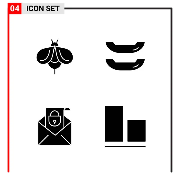 Set Universal Creative Icons Simply Vector Illustrations Web Mobile Apps — Stock Vector