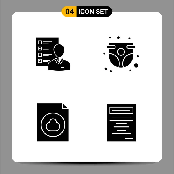 Set de 25 iconos de negocio universales Vector — Vector de stock