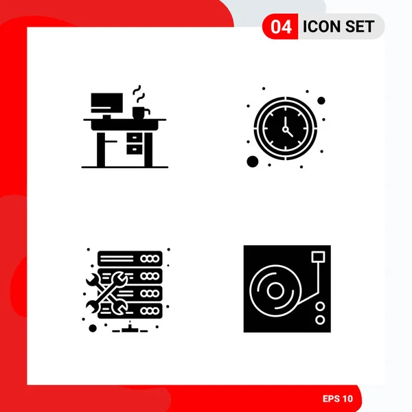 Set of 25 Universal Business Icons Vector — Stockový vektor