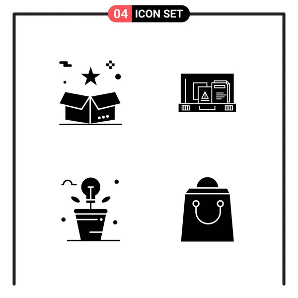 Conjunto Iconos Creativos Universales Simplemente Vector Ilustraciones Para Aplicaciones Web — Vector de stock