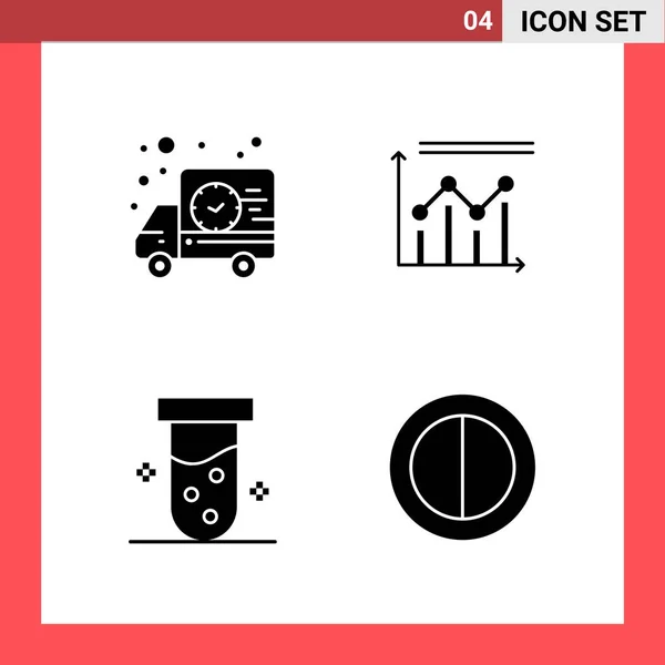 Conjunto Iconos Creativos Universales Simplemente Vector Ilustraciones Para Aplicaciones Web — Vector de stock