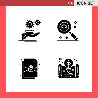 Evrensel yaratıcı simgeler kümesi, web ve mobil uygulamalar ve projeler için basit vektör illüstrasyonları 