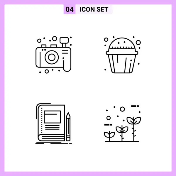 Set of 25 Universal Business Icons Vector — Stockový vektor