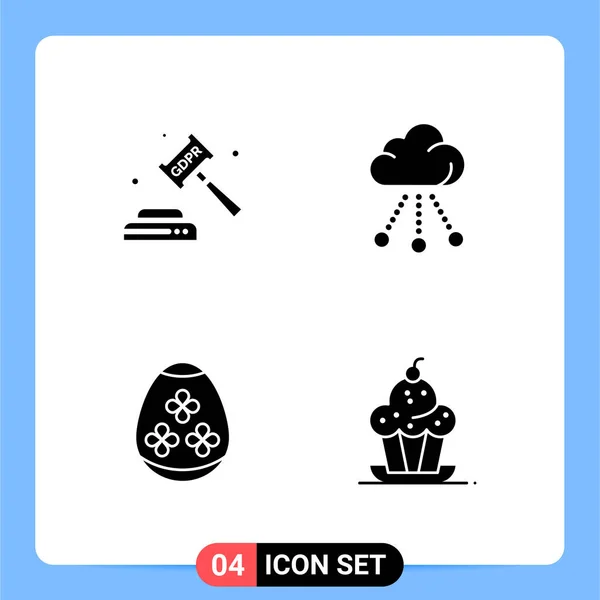 Set Universal Creative Icons Simply Vector Illustrations Web Mobile Apps — Stock Vector