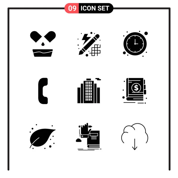 Conjunto Iconos Creativos Universales Simplemente Vector Ilustraciones Para Aplicaciones Web — Vector de stock