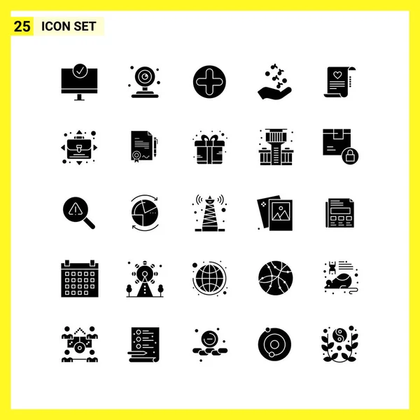 Set Universal Creative Icons Simply Vector Illustrations Web Mobile Apps — Stock Vector