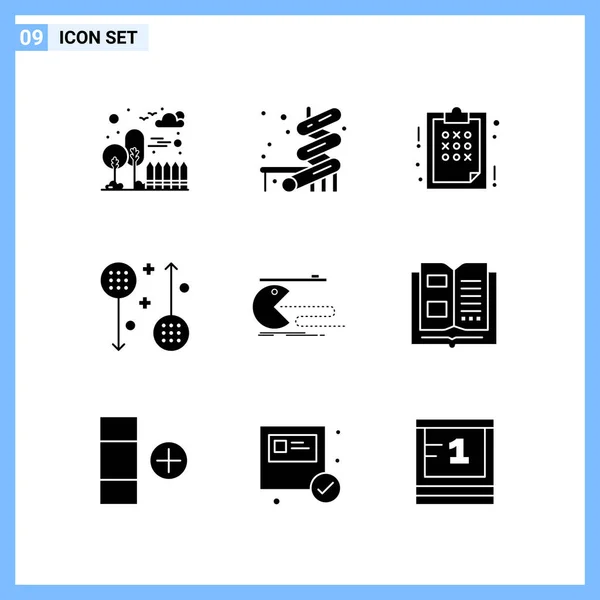 Conjunto Iconos Creativos Universales Simplemente Vector Ilustraciones Para Aplicaciones Web — Vector de stock