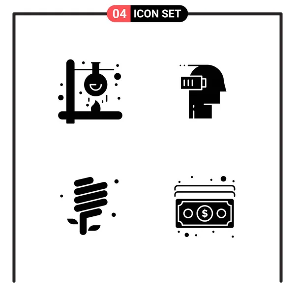 Set Dari Ikon Kreatif Universal Cukup Ilustrasi Vektor Untuk Aplikasi - Stok Vektor