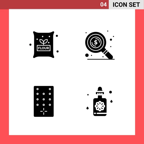 Conjunto Iconos Creativos Universales Simplemente Vector Ilustraciones Para Aplicaciones Web — Archivo Imágenes Vectoriales