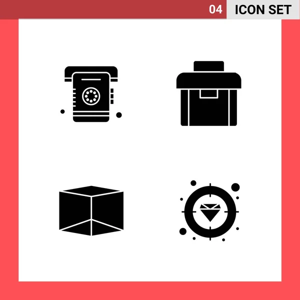 Set Universal Creative Icons Simply Vector Illustrations Web Mobile Apps — Stock Vector