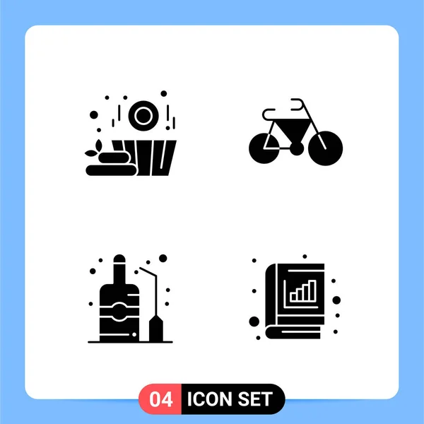 Conjunto Iconos Creativos Universales Simplemente Vector Ilustraciones Para Aplicaciones Web — Vector de stock