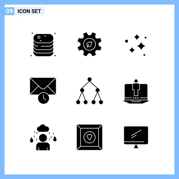 Conjunto Iconos Creativos Universales Simplemente Vector Ilustraciones Para Aplicaciones Web — Vector de stock