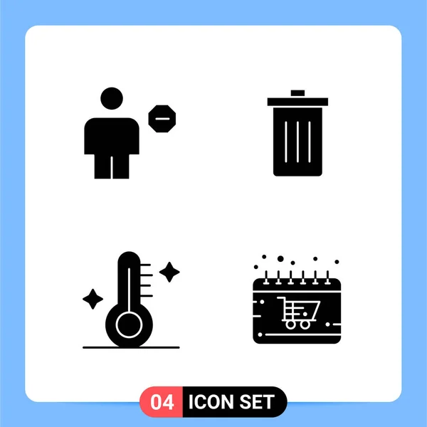 Conjunto Iconos Creativos Universales Simplemente Vector Ilustraciones Para Aplicaciones Web — Vector de stock