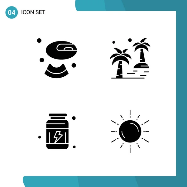 Conjunto Iconos Creativos Universales Simplemente Vector Ilustraciones Para Aplicaciones Web — Vector de stock