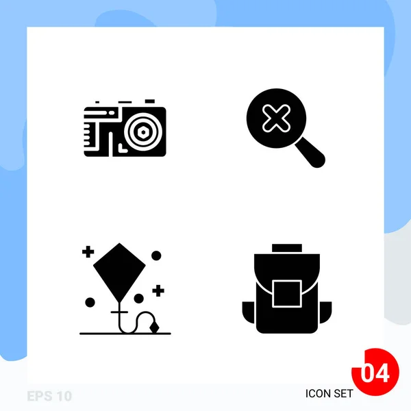 Conjunto Iconos Creativos Universales Simplemente Vector Ilustraciones Para Aplicaciones Web — Vector de stock