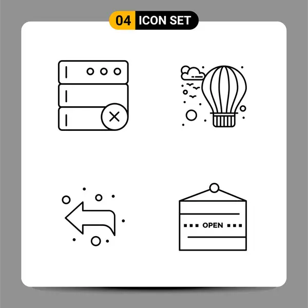 Set of 25 Universal Business Icons Vector — Stock Vector