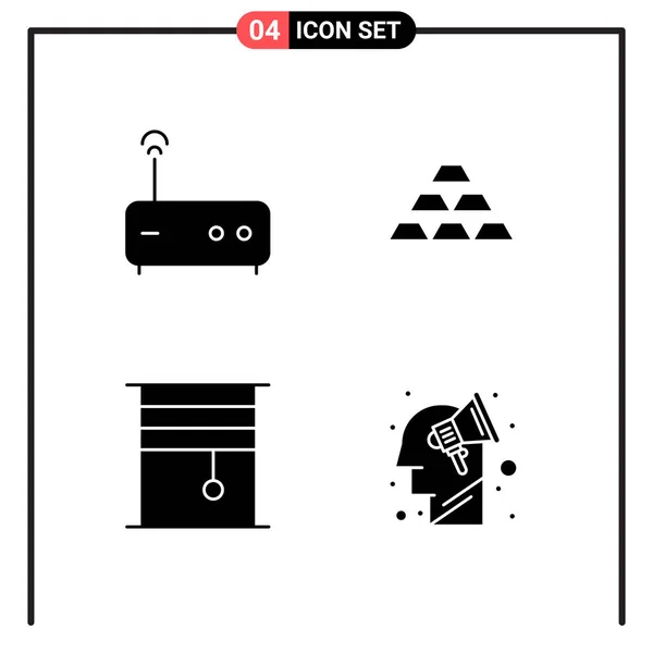 Set of 25 Universal Business Icons Vector — Stock Vector