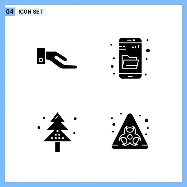 Conjunto Iconos Creativos Universales Simplemente Vector Ilustraciones Para Aplicaciones Web — Vector de stock