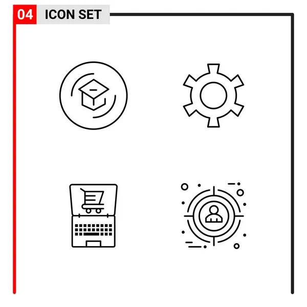 Σύνολο 25 Universal Business Icons Vector — Διανυσματικό Αρχείο