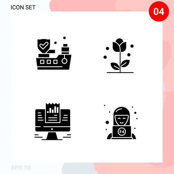 Set de 25 iconos de negocio universales Vector — Archivo Imágenes Vectoriales