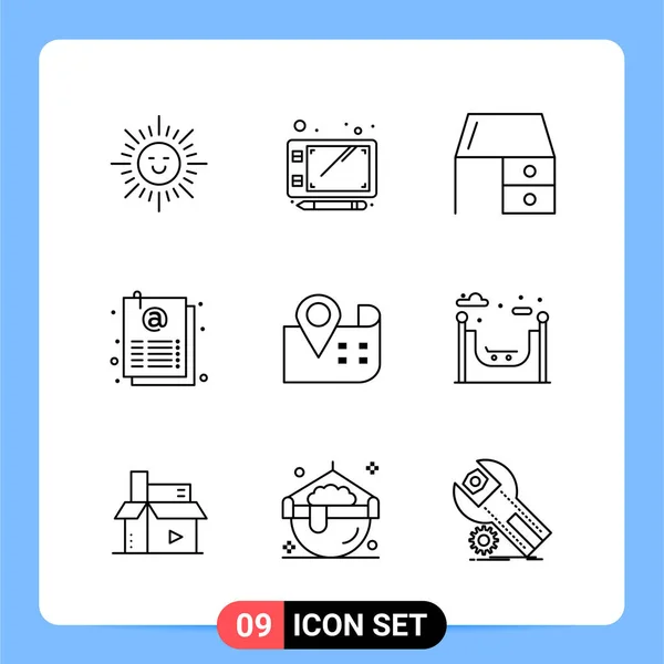 Set van 25 Universele Business Iconen Vector — Stockvector