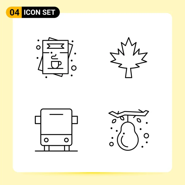 Set Universal Creative Icons Simply Vector Illustrations Web Mobile Apps — Stock Vector