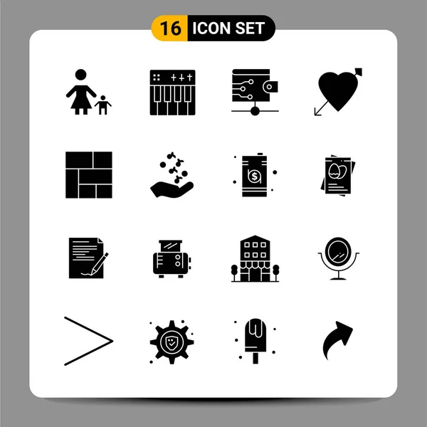 Set Universal Creative Icons Simply Vector Illustrations Web Mobile Apps — Stock Vector