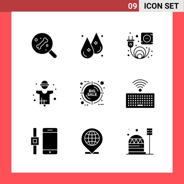 Conjunto Iconos Creativos Universales Simplemente Vector Ilustraciones Para Aplicaciones Web — Vector de stock