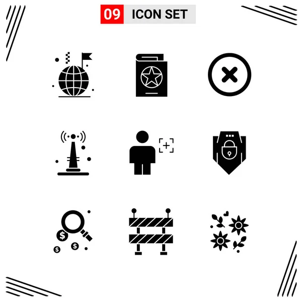 Set Universal Creative Icons Simply Vector Illustrations Web Mobile Apps — Stock Vector