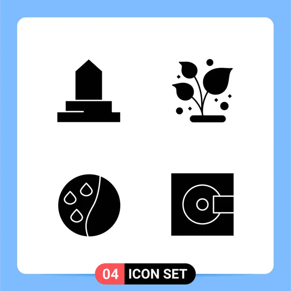 Set Universele Creatieve Iconen Vectorillustratie — Stockvector